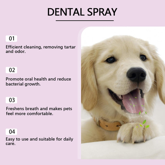 Pet Teeth Spray Care Clean Pet Mouth